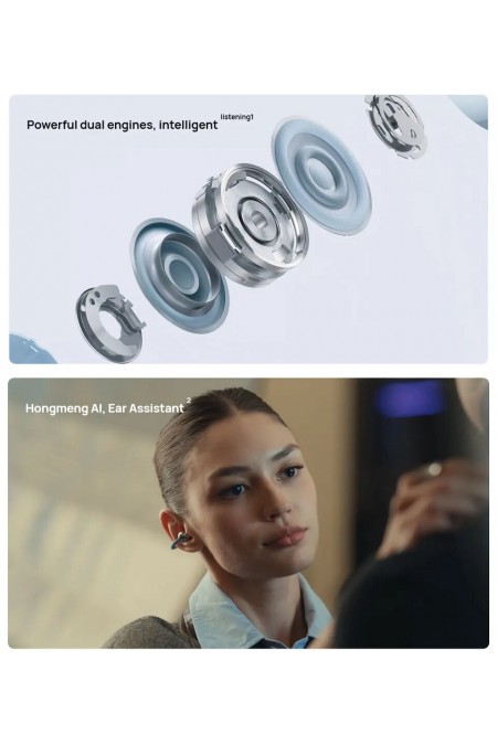 Беспроводные наушники HUAWEI FreeClip 2 (белый) 7