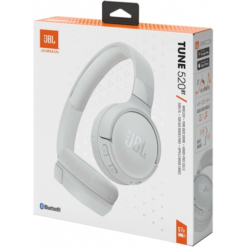 Беспроводные наушники JBL Tune 520BT (белый) 3
