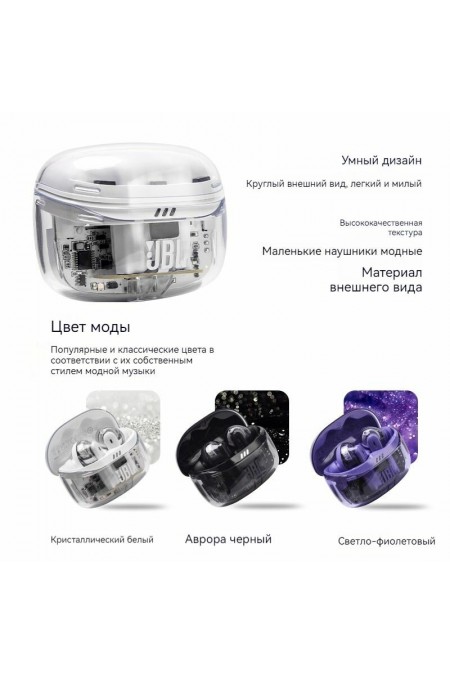 Беспроводные наушники JBL Tune Beam 2 (фиолетовый) 4