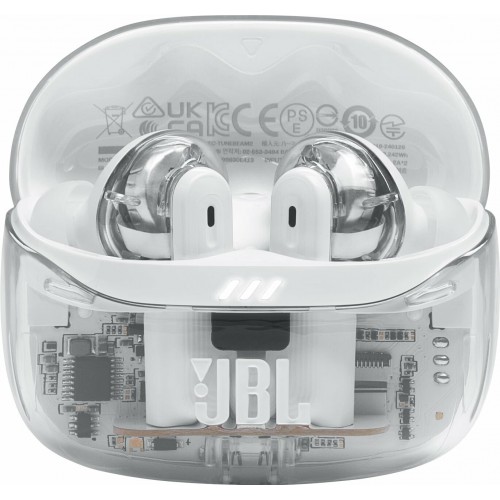 Беспроводные наушники JBL Tune Beam 2 Ghost Edition (белый) 5
