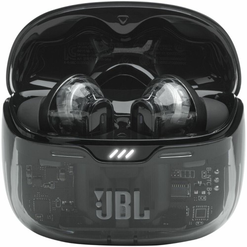 Беспроводные наушники JBL Tune Beam Ghost Edition (JBLTBEAMGBLKAS) (черный) 8