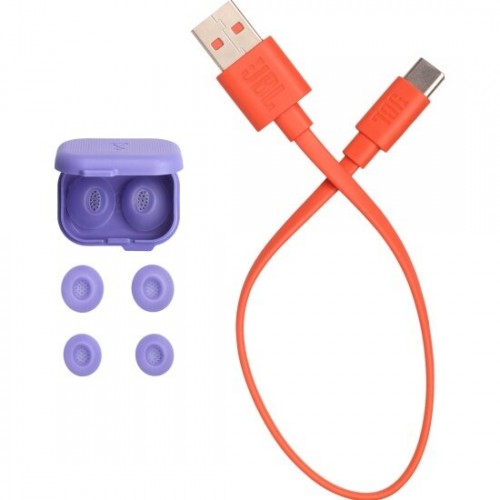 Беспроводные наушники JBL Tune Flex 2 Ghost Edition (фиолетовый) 5