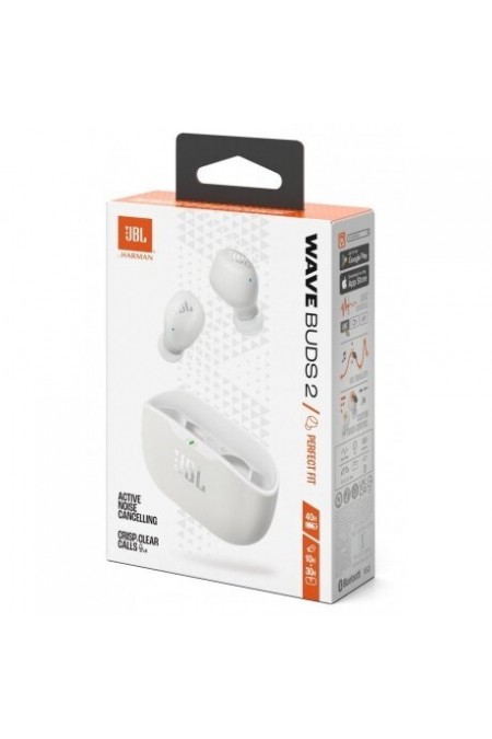 Беспроводные наушники JBL Wave Buds 2 (белый) 9
