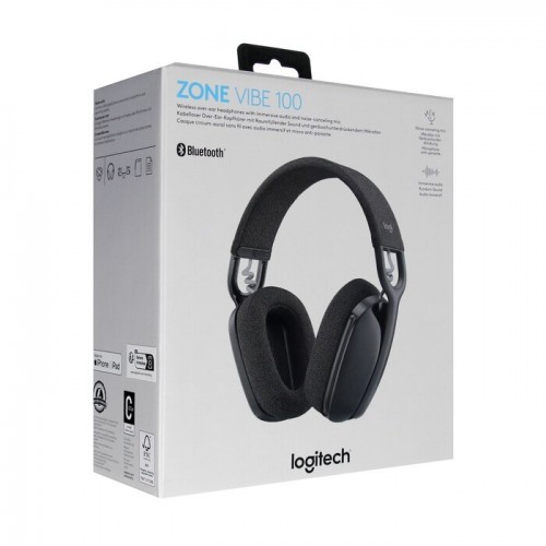 Беспроводные наушники Logitech Zone Vibe 100 (981-001213) (графит) 5