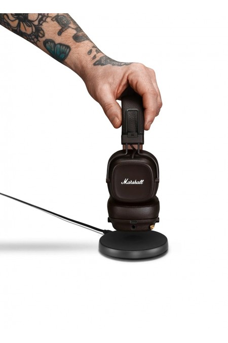 Беспроводные наушники Marshall Major IV (коричневый) 7