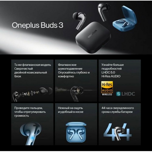 Беспроводные наушники OnePlus Buds 3 (серый) 7