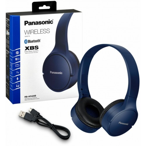 Беспроводные наушники Panasonic RB-HF420 (RB-HF420BGEA) (синий) 1