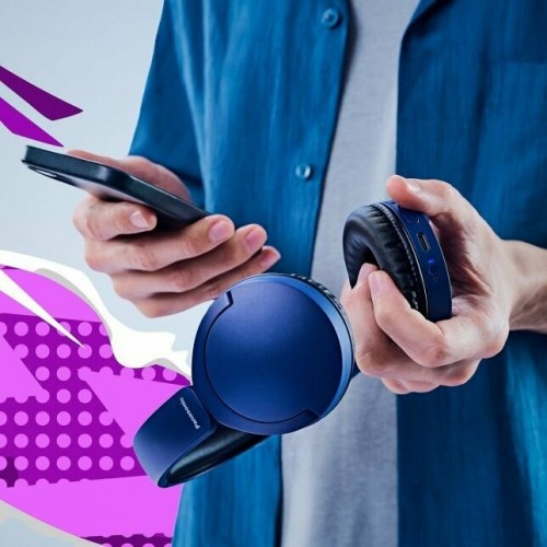 Беспроводные наушники Panasonic RB-HF630BG-A (синий) 2