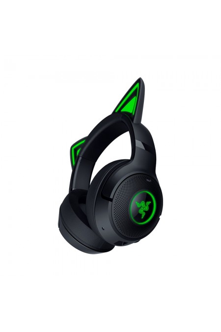 Беспроводные наушники Razer Kraken Kitty V2 BT (RZ04-04860500-R3M1) (черный/зеленый) 1