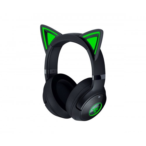 Беспроводные наушники Razer Kraken Kitty V2 BT (RZ04-04860500-R3M1) (черный/зеленый) 2