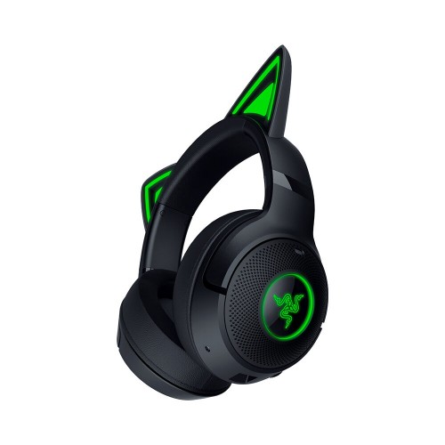 Беспроводные наушники Razer Kraken Kitty V2 BT (RZ04-04860500-R3M1) (черный/зеленый) 7