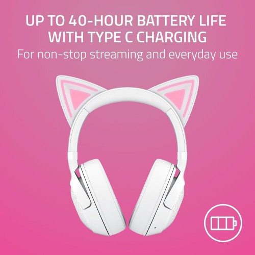Беспроводные наушники Razer Kraken Kitty V2 BT (RZ04-04860600-R3M1) (белый/розовый) 6
