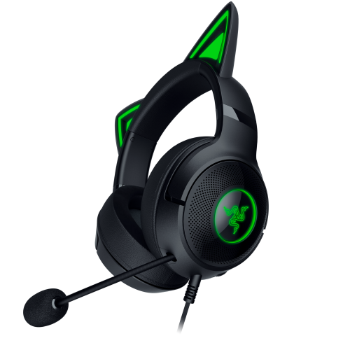 Компьютерная гарнитура Razer Kraken Kitty V2 (RZ04-04730100-R3M1) (черный) 