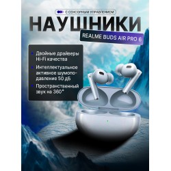 Беспроводные наушники Realme Buds Air 6 Pro (RMA2401) (светло-голубой)