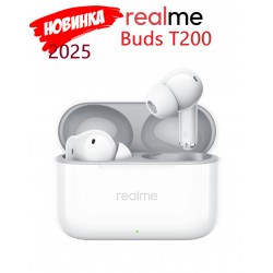 Беспроводные наушники Realme Buds T200 (белый)