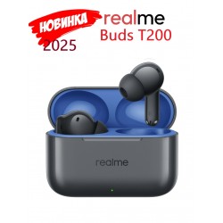 Беспроводные наушники Realme Buds T200 (черный)