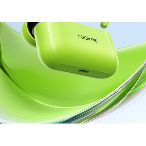 Беспроводные наушники Realme Buds T200 (зеленый/черный) 2