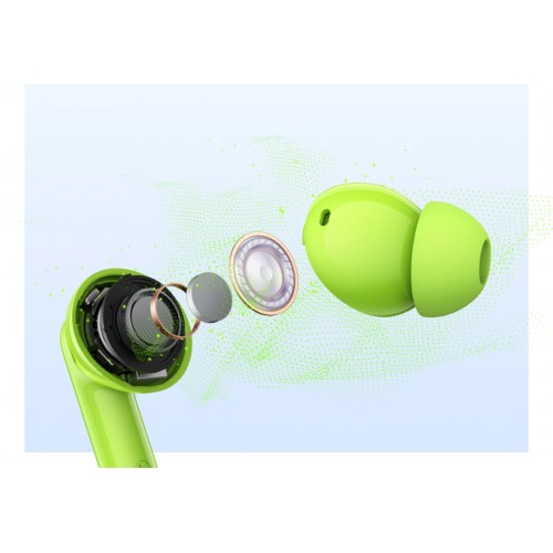 Беспроводные наушники Realme Buds T200 (зеленый/черный) 7