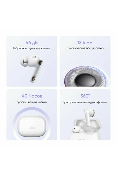 Беспроводные наушники Realme Buds T310 RMA2303 (черный) 1