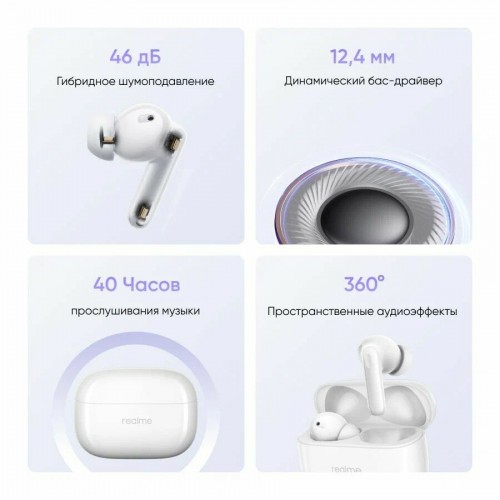 Беспроводные наушники Realme Buds T310 RMA2303 (черный) 1