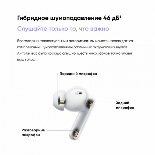 Беспроводные наушники Realme Buds T310 RMA2303 (черный) 3