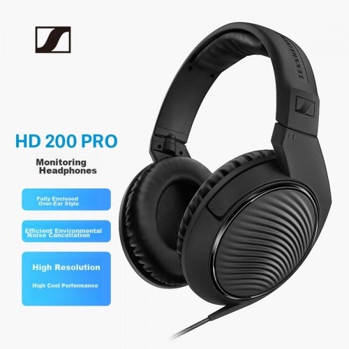 Беспроводные наушники Sennheiser HD 200 Pro (HD 200 Pro) (черный) 6
