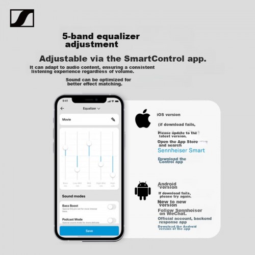 Беспроводные наушники Sennheiser Momentum True Wireless 4 (черный графит) 4