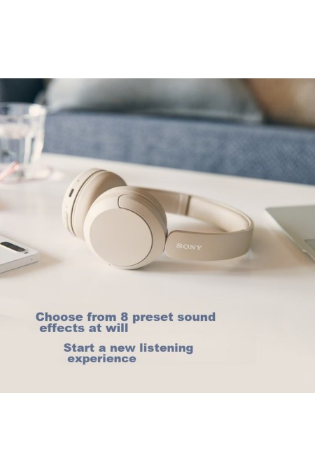 Беспроводные наушники Sony WH-CH520 (бежевый) 4