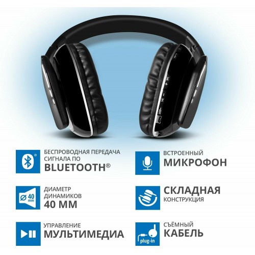 Беспроводные наушники SVEN AP-B550MV (SV-015008) (черный) 2