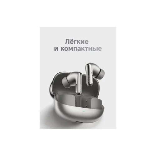 Беспроводные наушники Xiaomi Buds 5 Pro BT (BHR9640GL) (серебристый) 2
