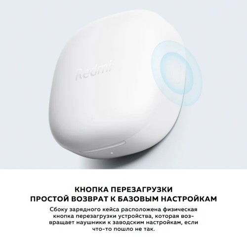 Беспроводные наушники Xiaomi Redmi Buds 6 Play M2420E1 (BHR8773GL) (белый) 