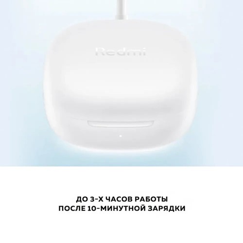 Беспроводные наушники Xiaomi Redmi Buds 6 Play M2420E1 (BHR8773GL) (белый) 4
