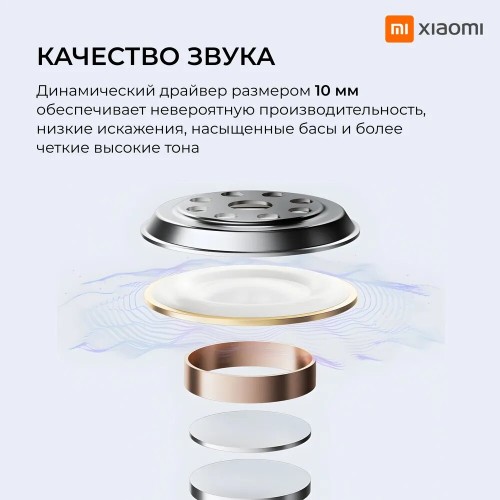 Беспроводные наушники Xiaomi Redmi Buds 6 Play M2420E1 (BHR8773GL) (белый) 5