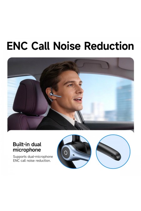Bluetooth-гарнитура HOCO E90 (черный/синий) 3