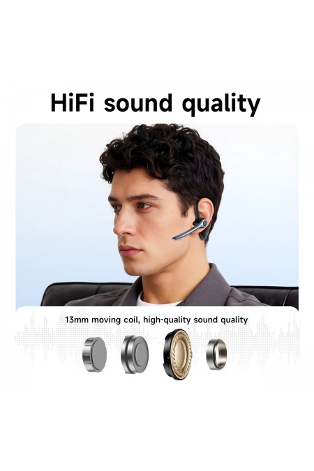 Bluetooth-гарнитура HOCO E90 (черный/синий) 4