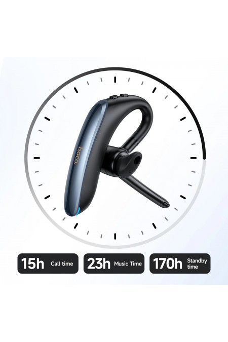 Bluetooth-гарнитура HOCO E90 (черный/синий) 5