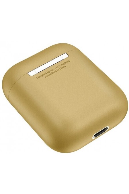 Bluetooth-гарнитура HOCO ES28 Original series (золотой) 1