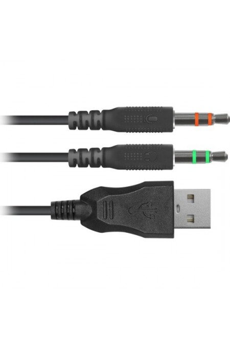 Компьютерная гарнитура Defender DEXTER RG (64595) (черный) 2