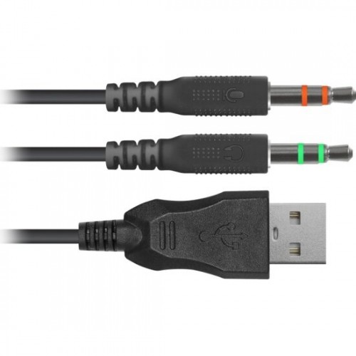 Компьютерная гарнитура Defender DEXTER RG (64595) (черный) 3