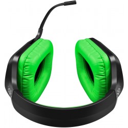 Компьютерная гарнитура Defender Hinderer (64537) (черный/зеленый)