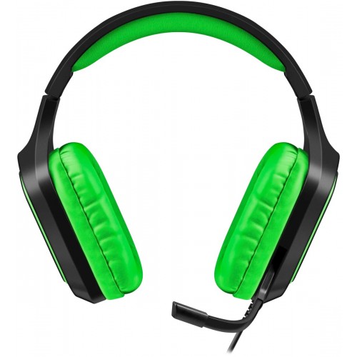 Компьютерная гарнитура Defender Hinderer (64537) (черный/зеленый) 1
