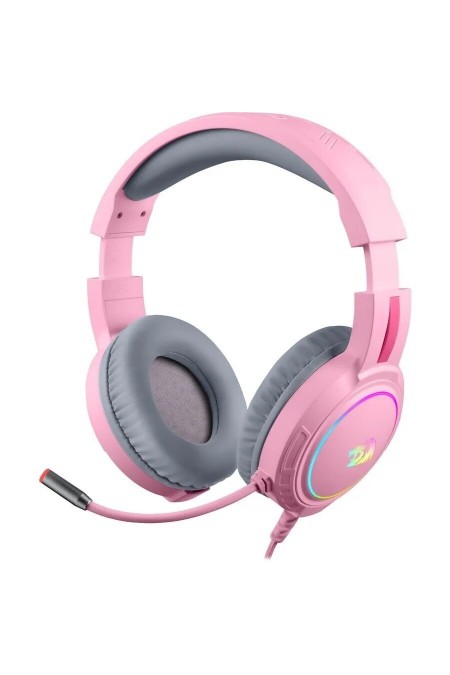 Компьютерная гарнитура Redragon Mento RGB (71763) (розовый) 