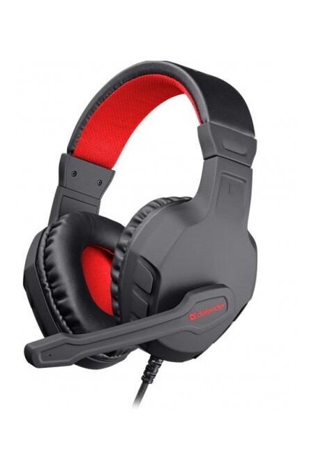 Компьютерная гарнитура Defender Сujo (64505) (черный/красный) 