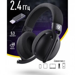 Компьютерная гарнитура Defender Triple (64685) (черный)