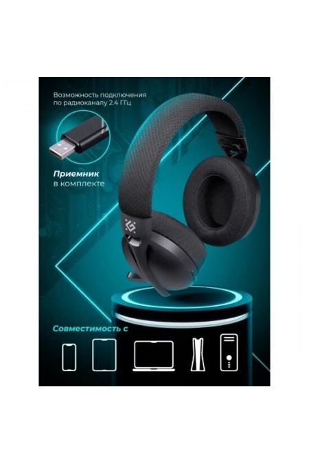 Компьютерная гарнитура Defender Triple (64685) (черный) 3