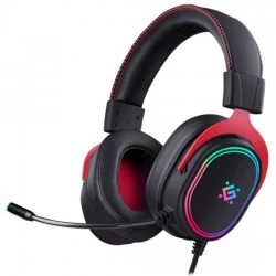 Компьютерная гарнитура Defender Vapor (64584) (черный/красный)