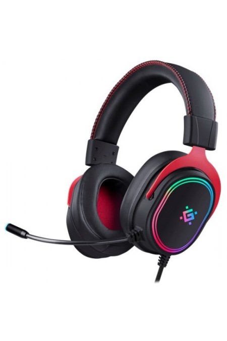 Компьютерная гарнитура Defender Vapor (64584) (черный/красный) 