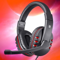Компьютерная гарнитура Defender Warhead G-160 (64113) (черный/красный)