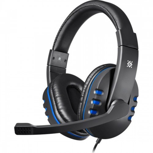 Компьютерная гарнитура Defender Warhead G-160 (64118) (черный/синий) 