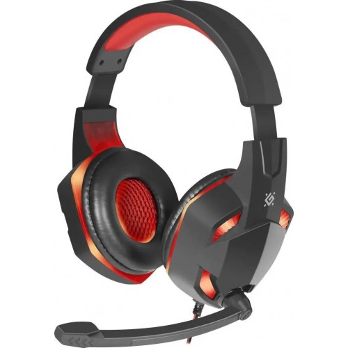 Компьютерная гарнитура Defender WARHEAD G-370 (64037) (черный/красный) 3